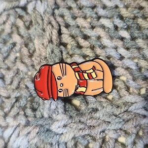 Enamel Pin: Red